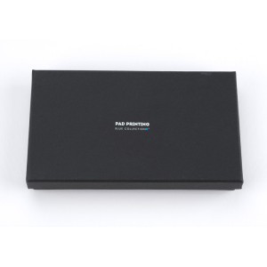 Coffret cadeau PHIL noir personnalisé (stylo + porte-clés) | Apothiclick