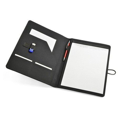 Conférencier A4 HOOK noir personnalisable gravure | Apothiclick