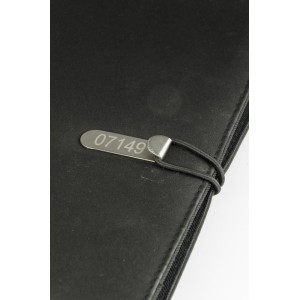 Conférencier A4 HOOK noir personnalisable gravure | Apothiclick