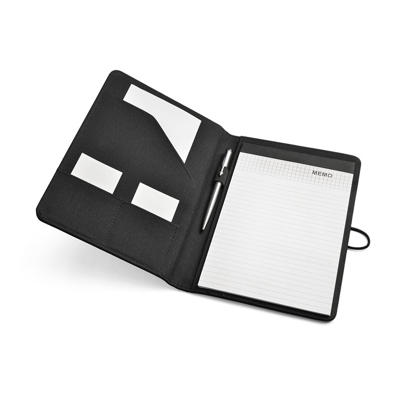 Conférencier A5 HOOK noir personnalisable gravure | Apothiclick