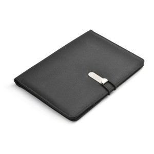 Conférencier A5 HOOK noir personnalisable gravure | Apothiclick