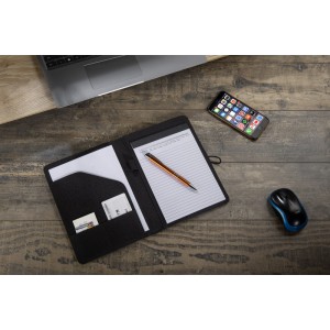 Conférencier A5 HOOK noir personnalisable gravure | Apothiclick