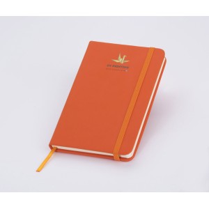 Carnet A6 VITAL orange personnalisable impression | Apothiclick