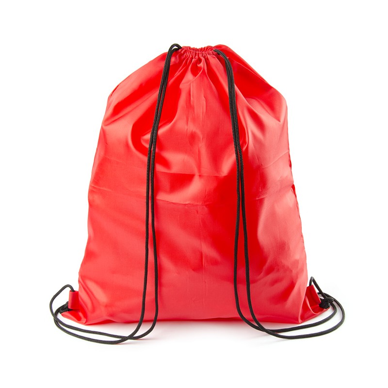 Sac à dos à cordons VALO rouge personnalisable sérigraphie | Apothiclick