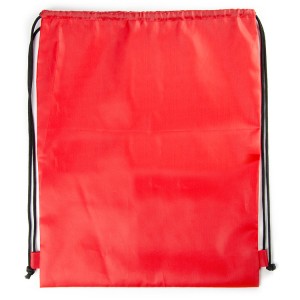 Sac à dos à cordons VALO rouge personnalisable sérigraphie | Apothiclick