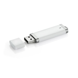 Clé USB BRIS 8 Go blanche personnalisable | Apothiclick