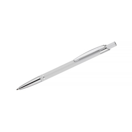 Stylo métal SLIM blanc personnalisable gravure | Apothiclick