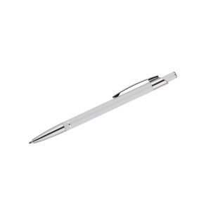 Stylo métal SLIM blanc personnalisable gravure | Apothiclick