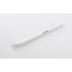 Stylo papier PINKO blanc personnalisable impression | Apothiclick