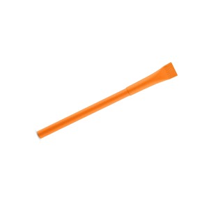 Stylo papier PINKO orange personnalisable impression | Apothiclick