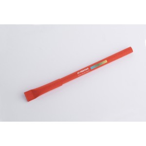 Stylo papier PINKO rouge personnalisable impression | Apothiclick