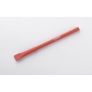 Stylo papier PINKO rouge personnalisable impression | Apothiclick
