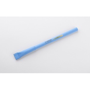 Stylo papier PINKO azur personnalisable impression | Apothiclick