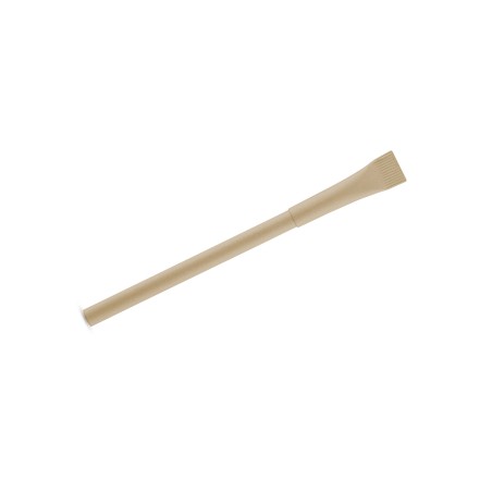 Stylo papier PINKO beige personnalisable impression | Apothiclick