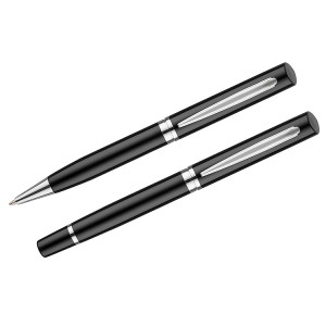 Coffret écriture VERMONT GESSTOR noir personnalisé | Apothiclick