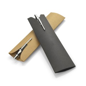 Étui stylo papier E19 noir personnalisable | Apothiclick