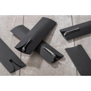 Étui stylo papier E19 noir personnalisable | Apothiclick