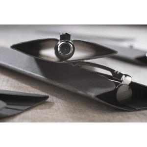 Étui stylo papier E19 noir personnalisable | Apothiclick