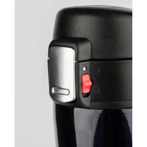 Mug isotherme LOCK 440 ml noir personnalisable gravure | Apothiclick