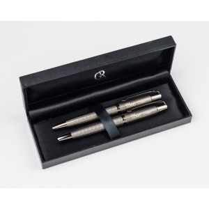 Coffret écriture OREGON GESSTOR graphite personnalisé | Apothiclick