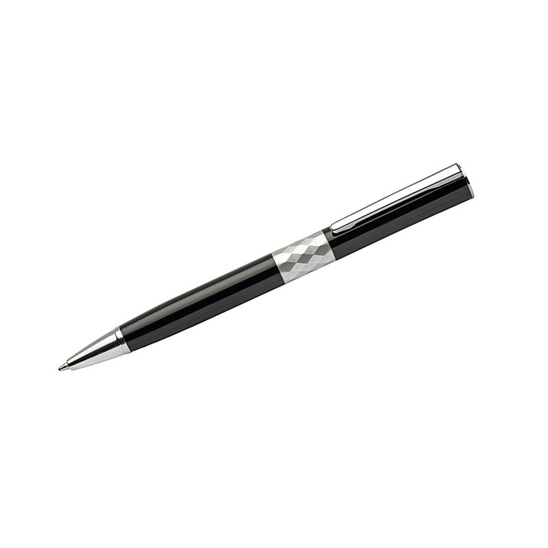 Stylo métal GEM noir chic personnalisable gravure | Apothiclick