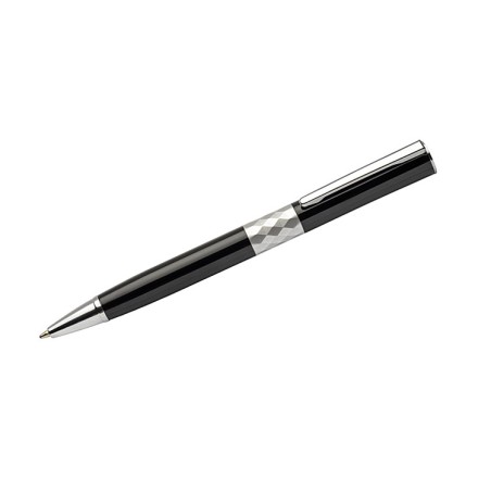 Stylo métal GEM noir chic personnalisable gravure | Apothiclick