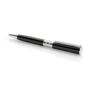 Stylo métal GEM noir chic personnalisable gravure | Apothiclick