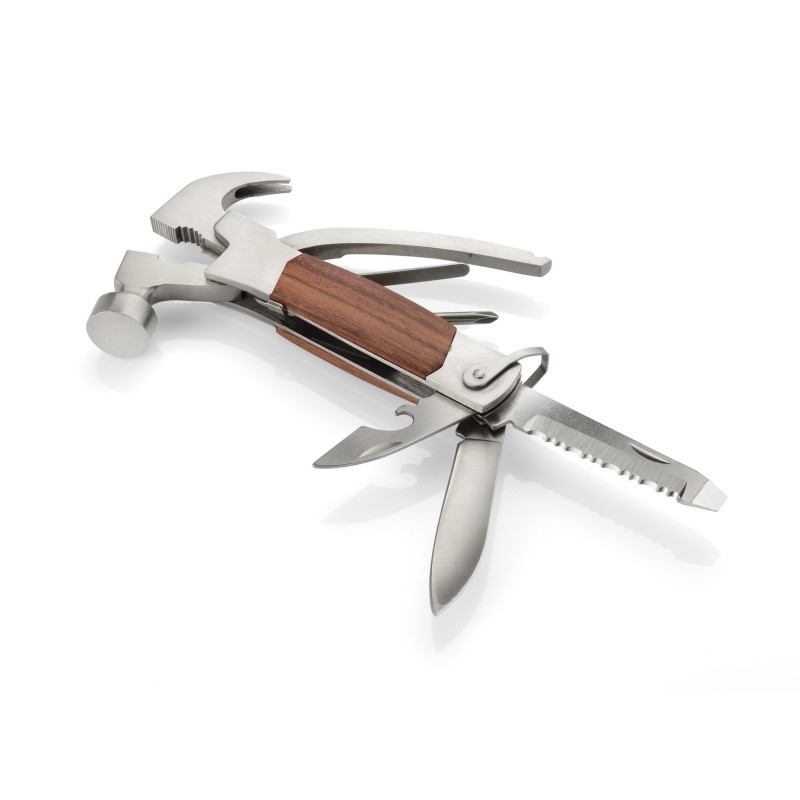 Outil multifonction HAMER pince marteau bois gravé | Apothiclick