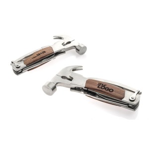 Outil multifonction HAMER pince marteau bois gravé | Apothiclick