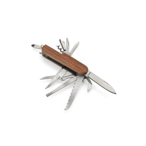 Canif multi-outils SPLINTER bois marron gravé | Apothiclick