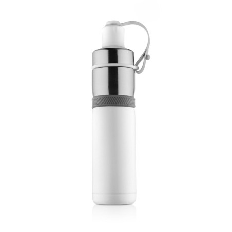 Gourde thermique BREEZE 500 ml blanche gravée | Apothiclick