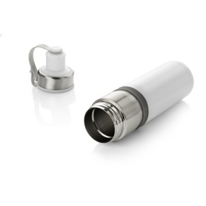 Gourde thermique BREEZE 500 ml blanche gravée | Apothiclick