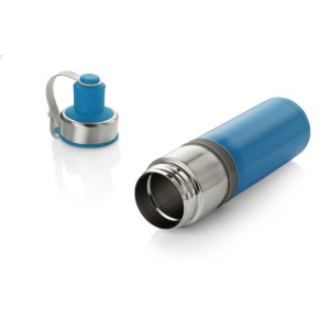 Gourde thermique BREEZE 500 ml azur gravée | Apothiclick