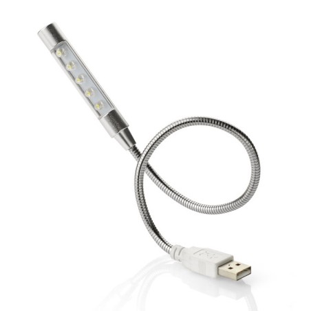 Lampe USB PROBE argent personnalisable gravure | Apothiclick
