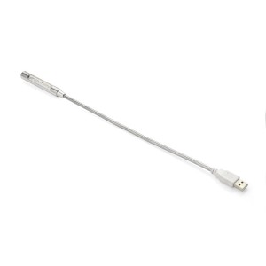 Lampe USB PROBE argent personnalisable gravure | Apothiclick