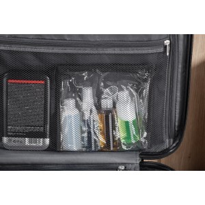 Kit de voyage PLANE transparent personnalisable | Apothiclick