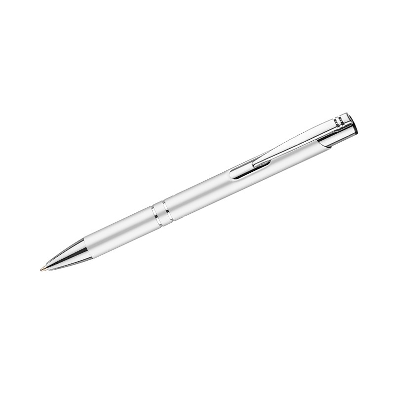 Stylo métal KOSMOS argent personnalisable gravure | Apothiclick