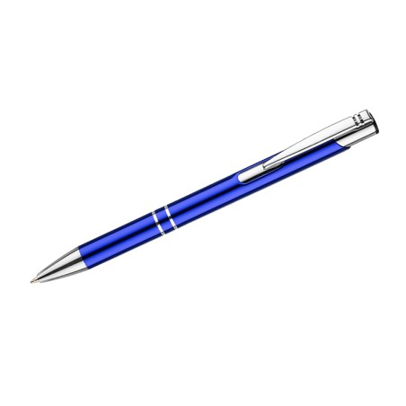 Stylo métal KOSMOS bleu personnalisable gravure | Apothiclick