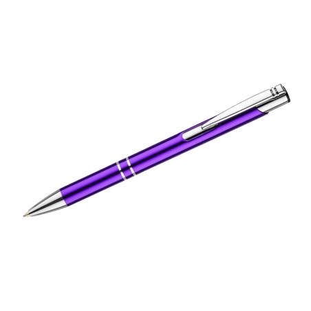 Stylo métal KOSMOS violet personnalisable gravure | Apothiclick