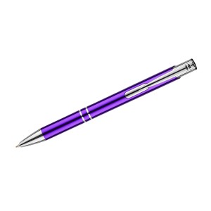 Stylo métal KOSMOS violet personnalisable gravure | Apothiclick