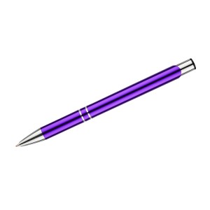 Stylo métal KOSMOS violet personnalisable gravure | Apothiclick
