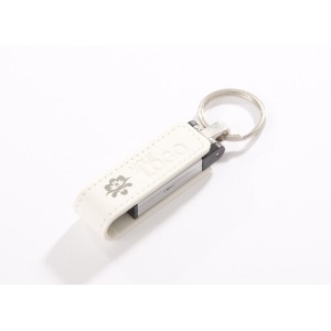 Clé USB 16 Go BUDVA blanche personnalisable gravure | Apothiclick