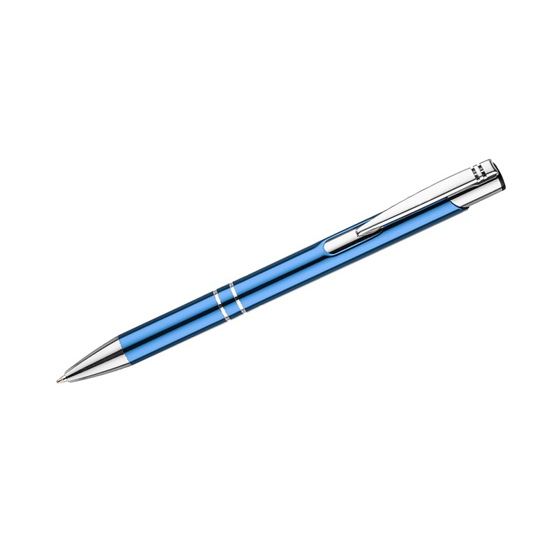 Stylo métal KOSMOS azur personnalisable gravure | Apothiclick