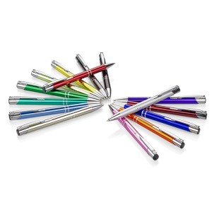 Stylo métal KOSMOS azur personnalisable gravure | Apothiclick