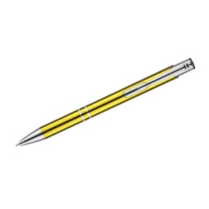 Stylo métal KOSMOS jaune personnalisable gravure | Apothiclick
