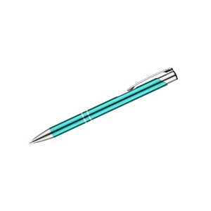 Stylo métal KOSMOS turquoise personnalisable gravure | Apothiclick