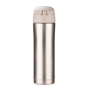 Mug isotherme LOCK 440 ml champagne personnalisable gravure | Apothiclick