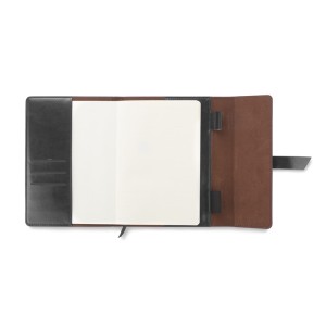 Carnet VASCO A5 noir personnalisable gravure | Apothiclick