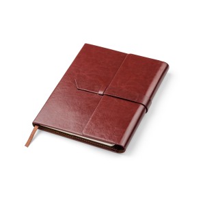 Carnet VASCO A5 marron personnalisable gravure | Apothiclick