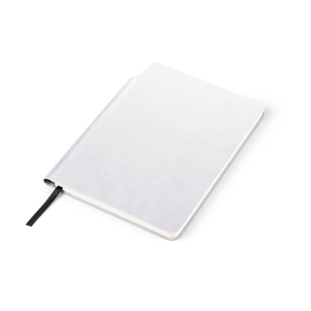 Carnet MOLI A5 blanc personnalisable tampographie | Apothiclick